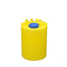 Tanque de dosagem amarela química 500L com misturador